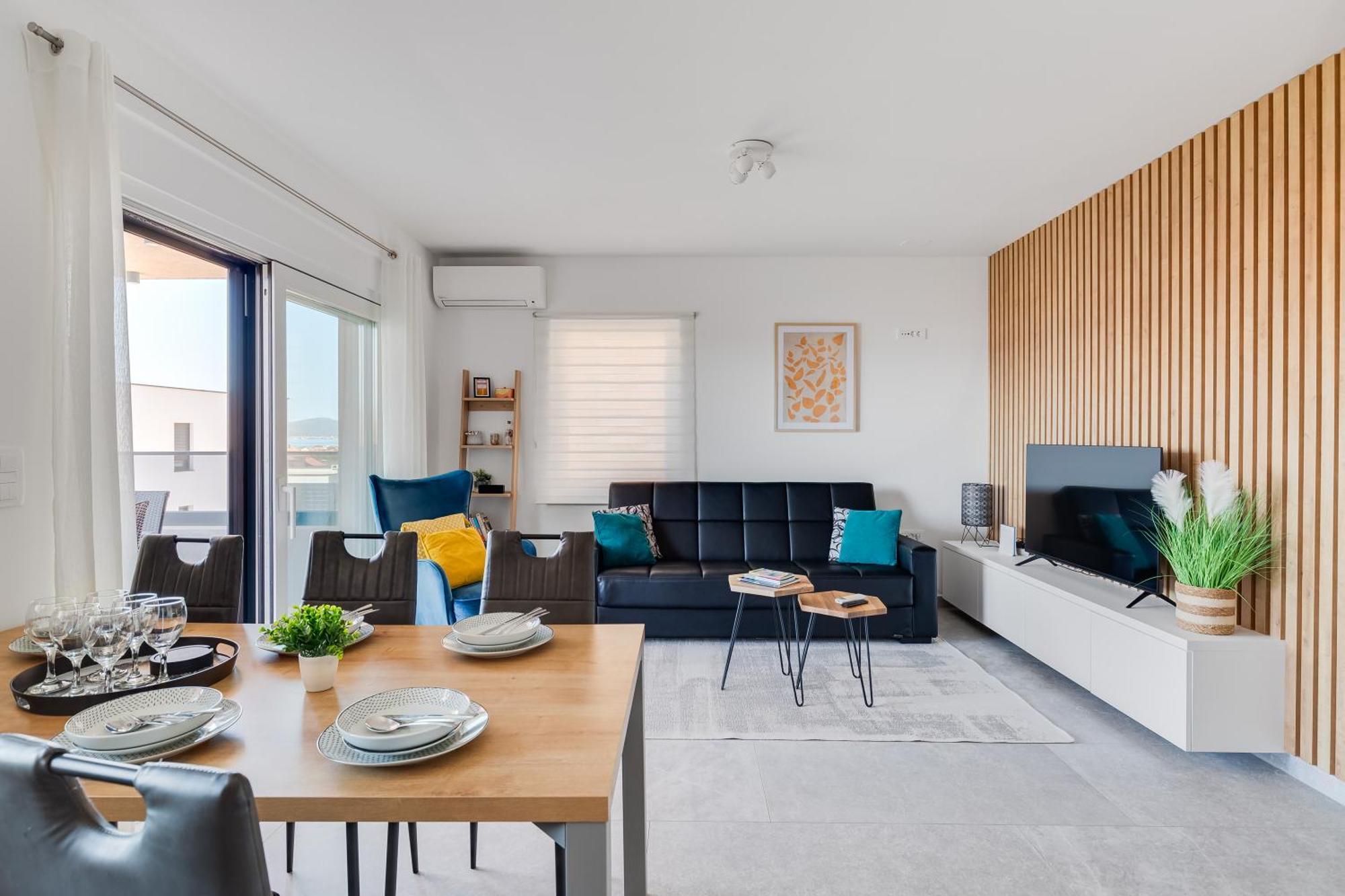 Sea Bay View Apartment - Appartement Avec Piscine Et Magnifique Vue Sur Mer Sveti Filip i Jakov Exterior photo